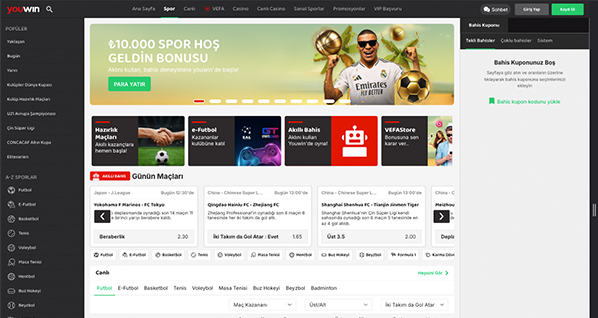 Youwin Üyelik Bonusu